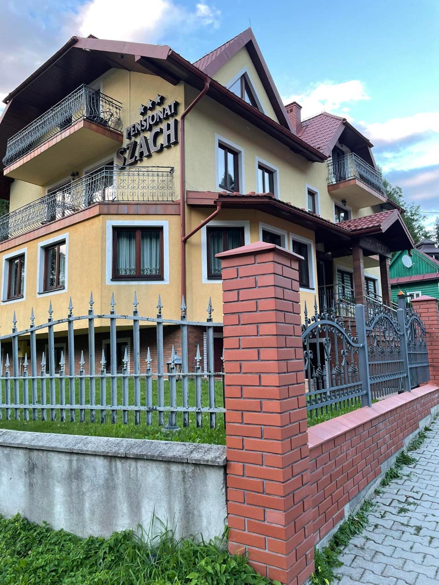 Pensjonat Szach Krynica-Zdrój Exteriér fotografie
